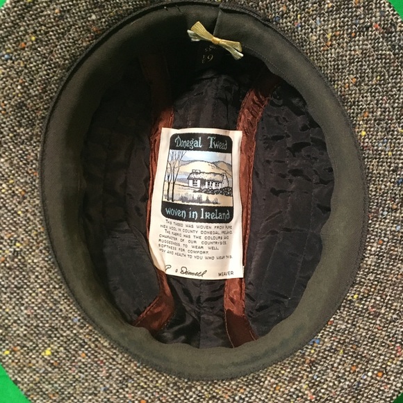 Vintage Donegal Tweed Fedora Hat - Picture 8 of 8